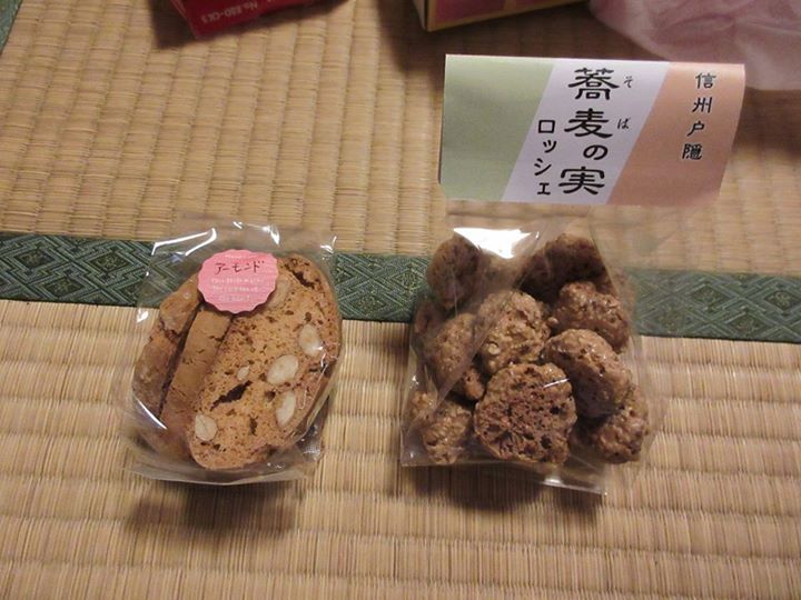 菓子工房クローバー&nbsp;ビスケット,その他スイーツ&nbsp;アーモンドビスコッティと蕎麦の実ロッシェ