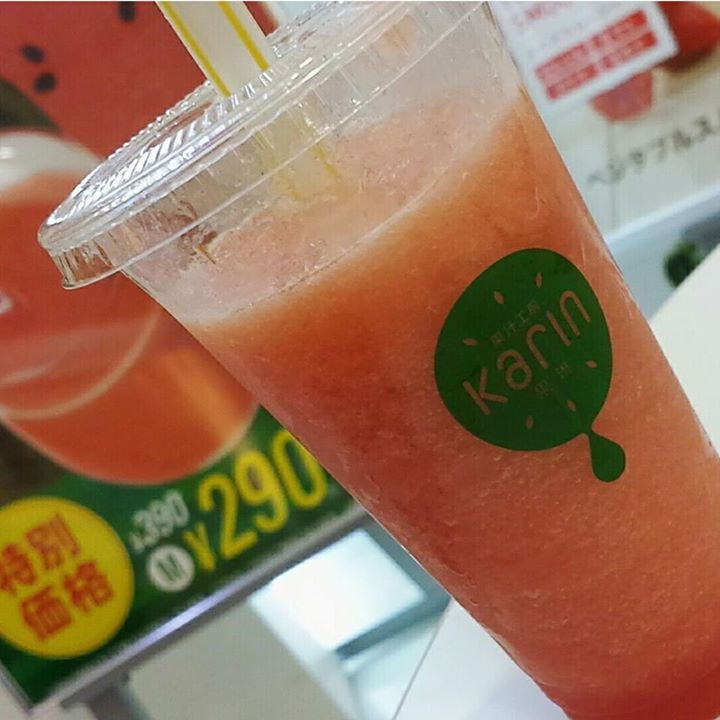 果汁工房 果琳（カリン）&nbsp;スムージー&nbsp;スイカのスムージー