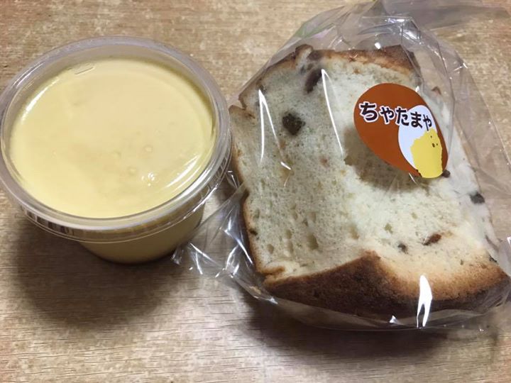ちゃたまや プリン,ケーキ・タルト プリンとエンジェルケーキ
