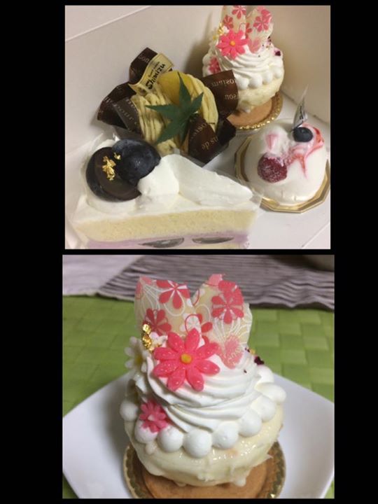 菓匠 Shimizu (しみず) ケーキ・タルト 凛~Lyn~、藤稔のショートケーキ 、肥後栗のモンブラン