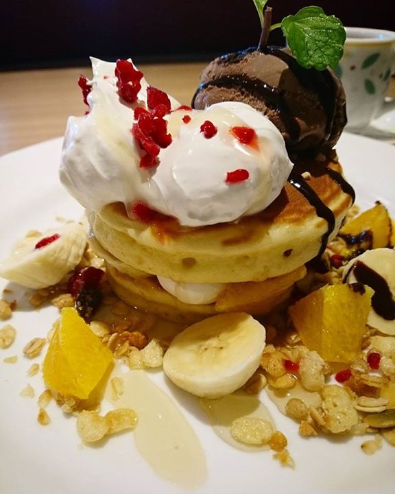 デニーズ（Denny’s）&nbsp;パンケーキ&nbsp;バースディ☆デザート