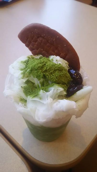 ミスタードーナツ&nbsp;かき氷・フラッペ,ドーナツ&nbsp;コットンスノーカフェ抹茶、ジェントルランタン、レディランタン他