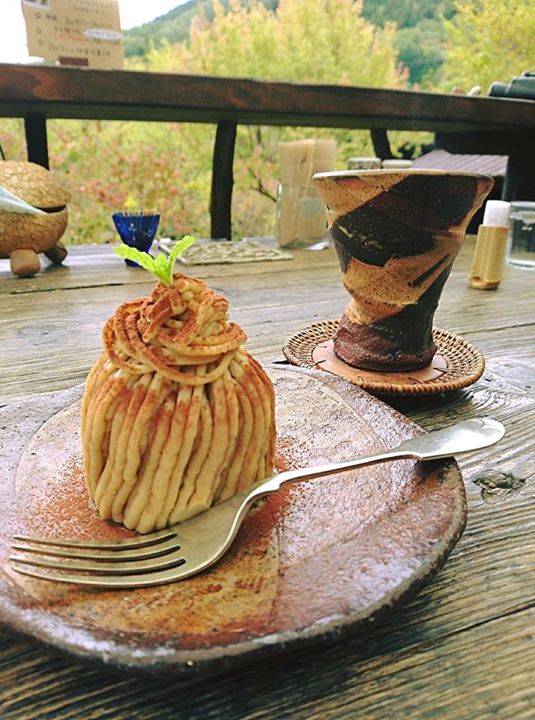 茶房 パニ ケーキ・タルト 自家製栗のモンブラン