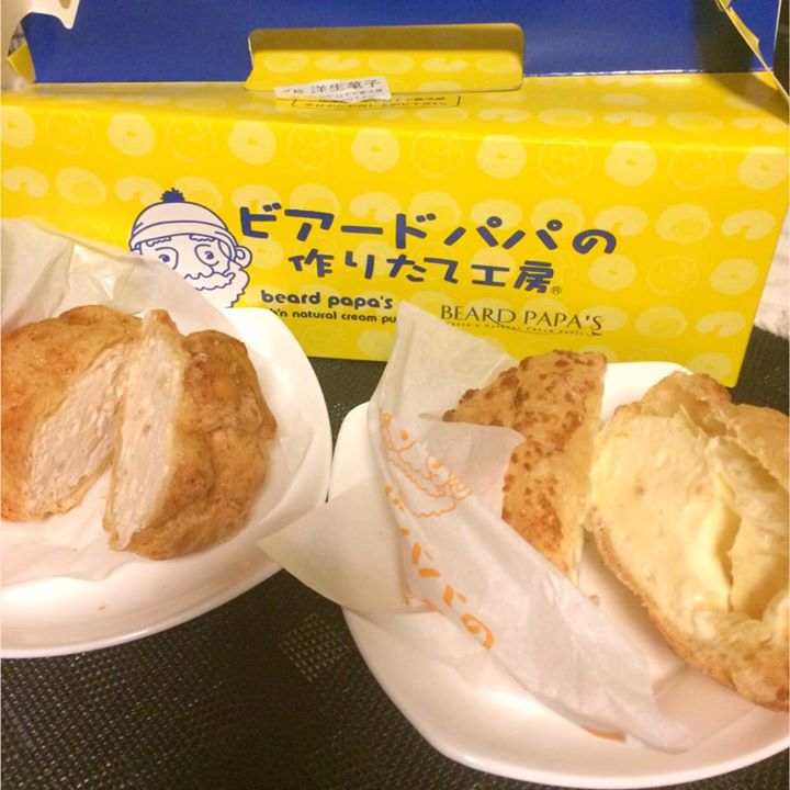 ビアードパパの作りたて工房&nbsp;シュークリーム&nbsp;アップルパイのシュークリーム