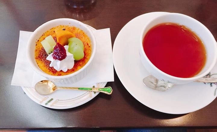 柿の木カフェ パーシモン&nbsp;その他スイーツ&nbsp;クレームブリュレ