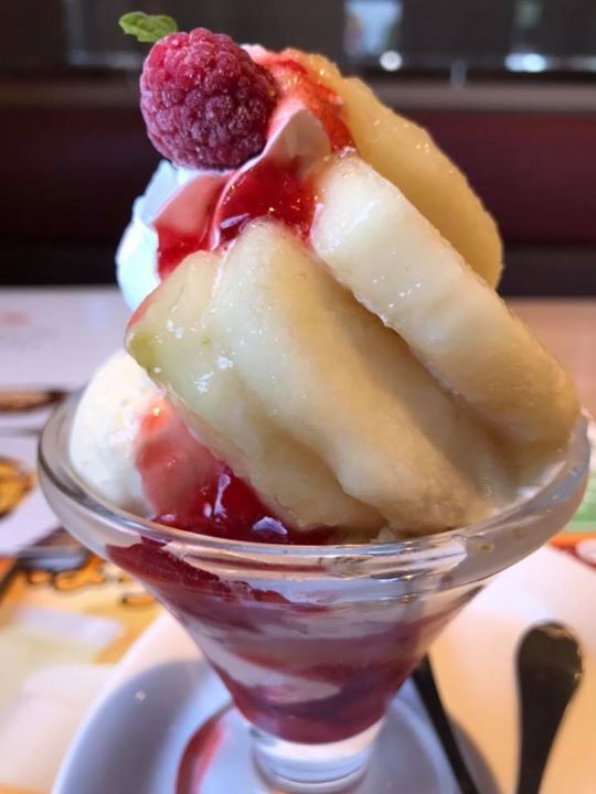 デニーズ（Denny’s）&nbsp;パフェ・サンデー&nbsp;ラフランスのミニパルフェ