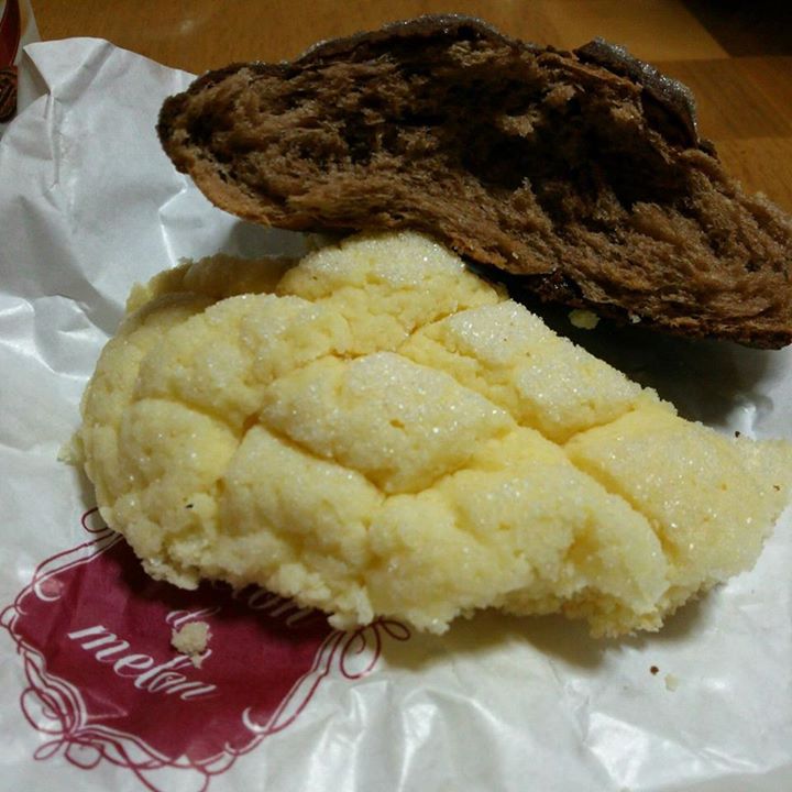 アルテリアベーカリー パン プレーンメロンパン、チョコチョコメロンパン