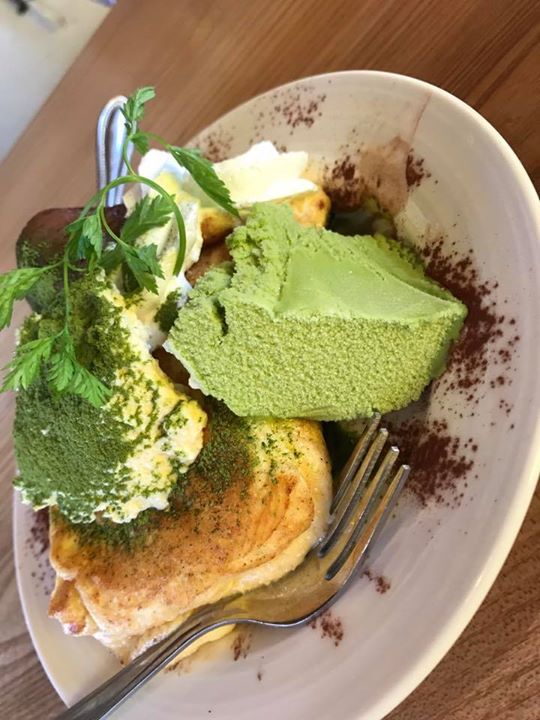 SABO206(サボニイマルロク) パンケーキ 抹茶とティラミスのパンケーキ