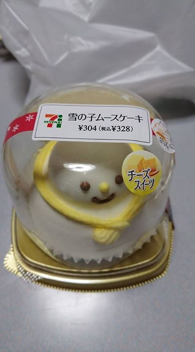 セブンイレブン&nbsp;ケーキ・タルト&nbsp;雪の子ムースケーキ