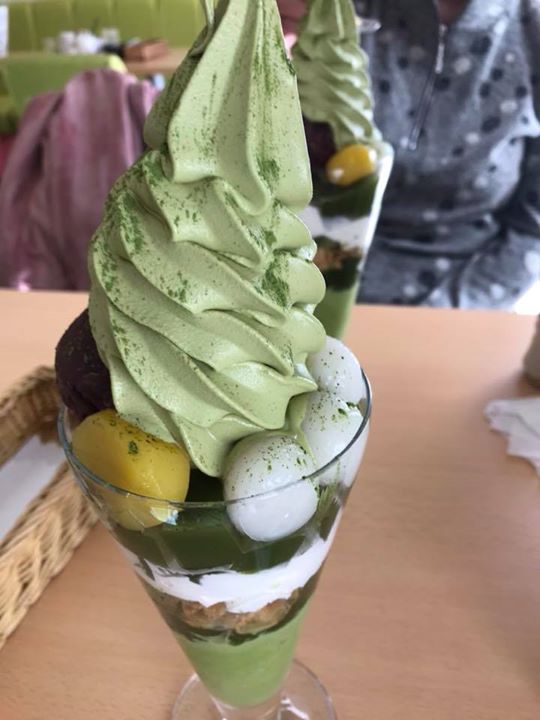 お茶元みはら胡蝶庵(コチョウアン) パフェ・サンデー 抹茶パフェ