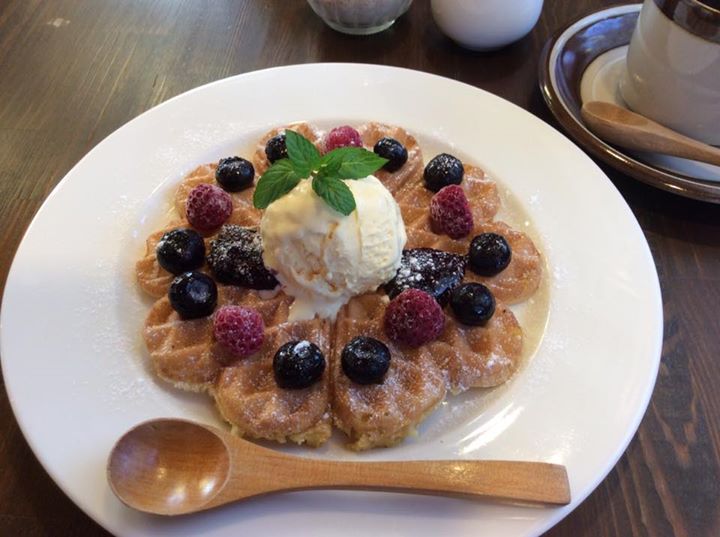 Kirke kafe（シリケカフェ）&nbsp;ワッフル&nbsp;ベリーワッフル