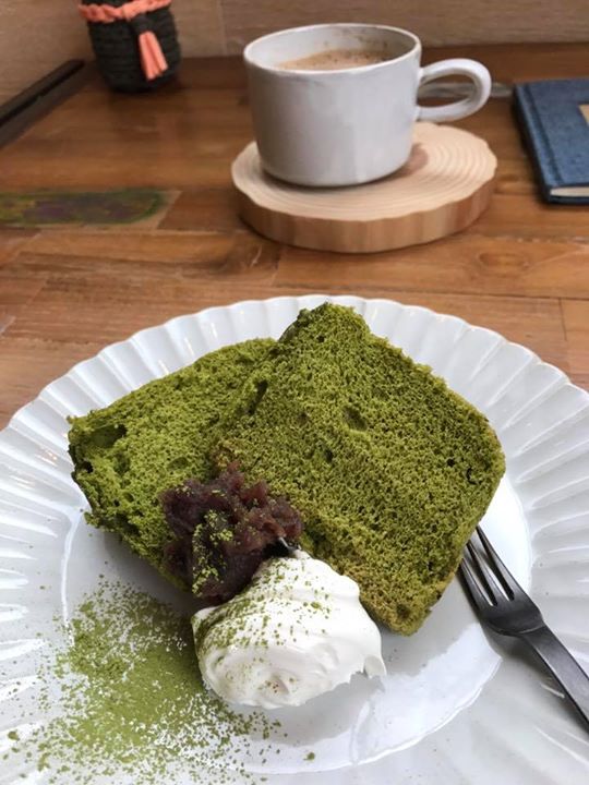 SACHIYA cafe(サチヤカフェ) ケーキ・タルト 抹茶のシフォンケーキ、ガトーショコラ