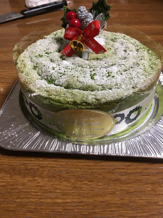 Pâtisserie Française La Terre(ラテール) ケーキ・タルト 抹茶のクリスマスケーキ