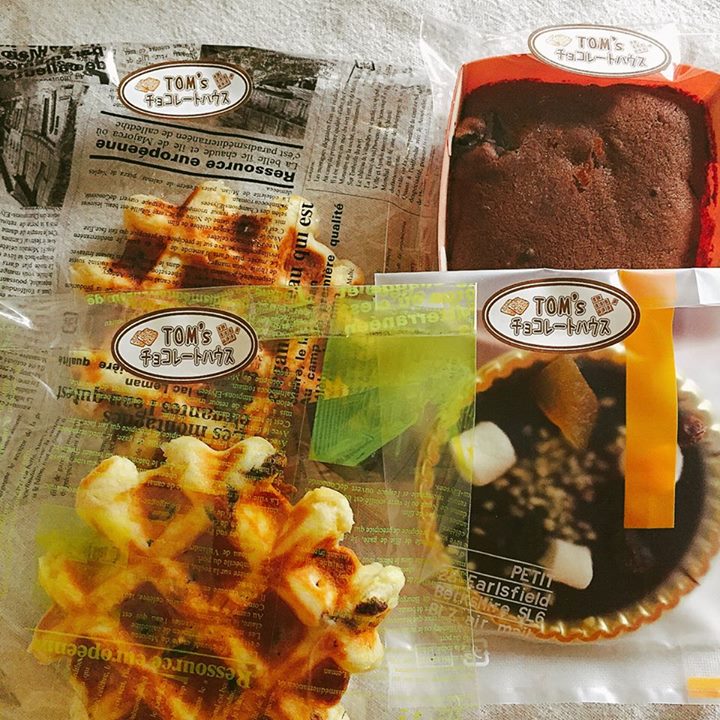 TOM's チョコレートハウス(トムズ) ワッフル,その他スイーツ チョコレートのワッフルなど