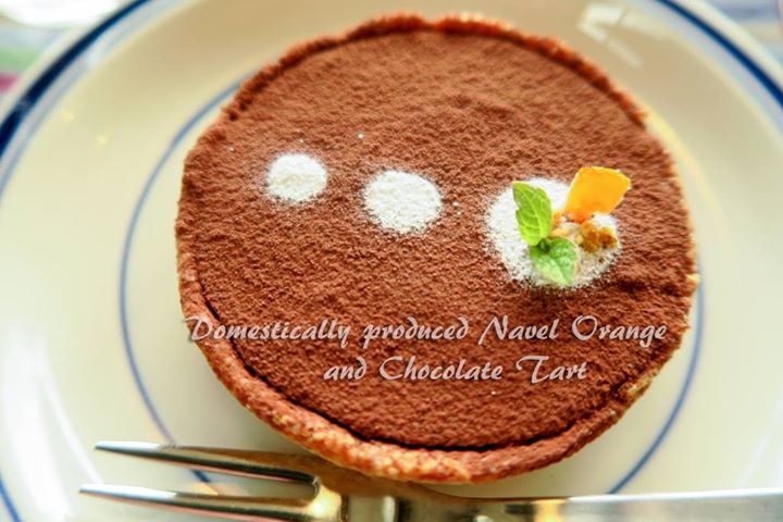 ハナモモ ケーキ・タルト 国産ネーブルオレンジとチョコレートのタルト