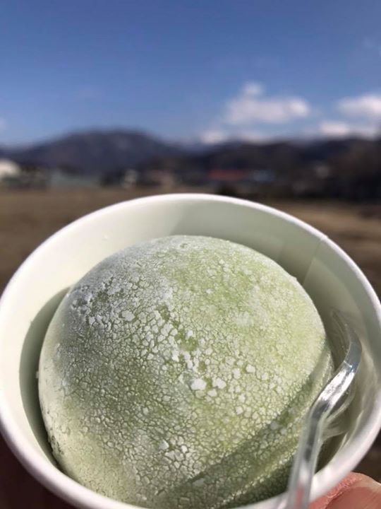 信州ジェラート with(ウィズ) アイス・ジェラート,お餅 宇治抹茶のジェラふく