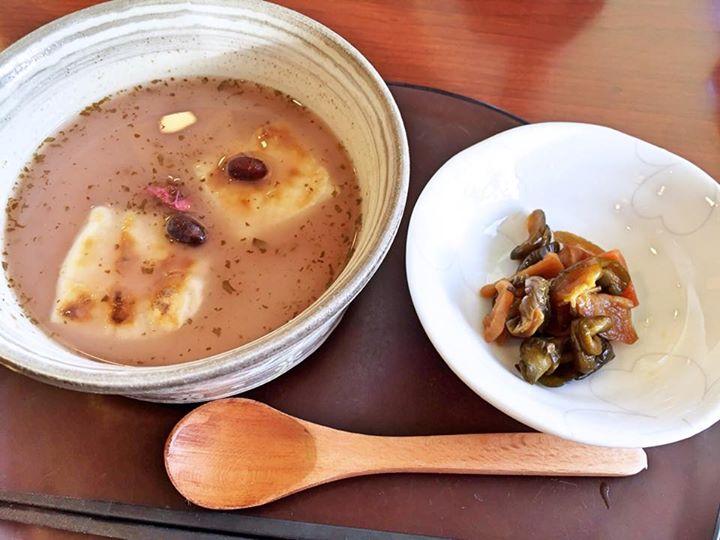 お茶元みはら胡蝶庵（コチョウアン）&nbsp;おしるこ&nbsp;桜しるこ
