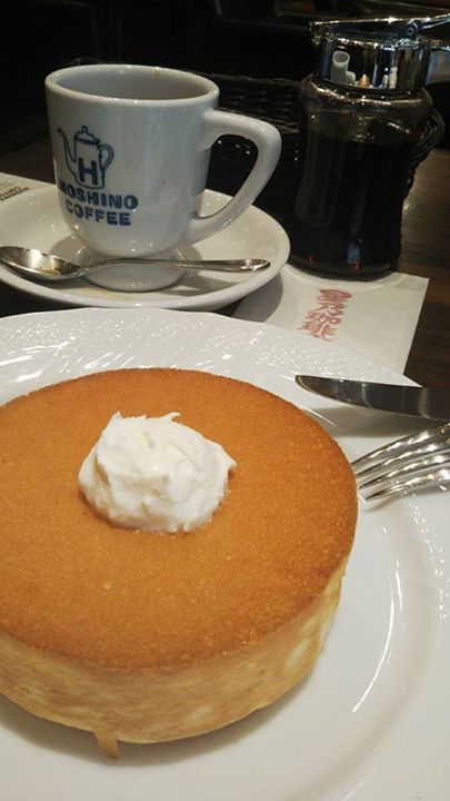 星乃珈琲店(ホシノコーヒーテン) パンケーキ スフレパンケーキ