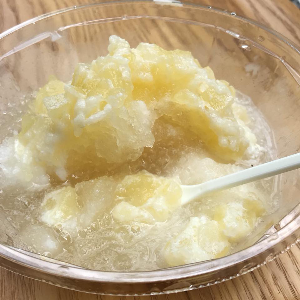 Trois Cinq 上高地(トワサンク カミコウチ) かき氷・フラッペ 信州りんごの上高地かき氷