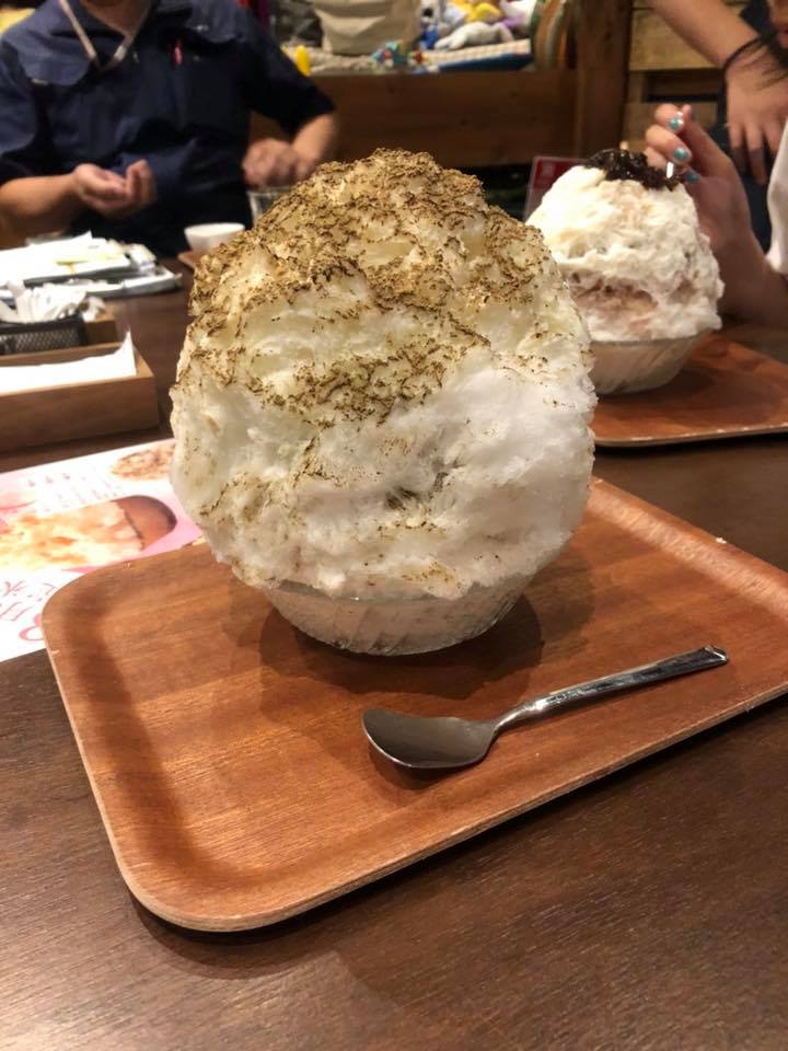 Cafe Elephant Mountain(エレファント マウンテン) かき氷・フラッペ ほうじ茶かき氷、コーヒーゼリーのかき氷