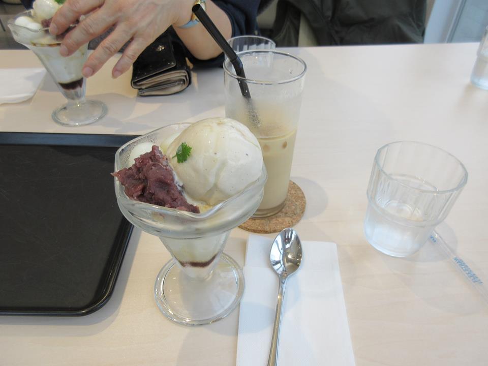 カフェことのは パフェ・サンデー ほうじ茶サンデー
