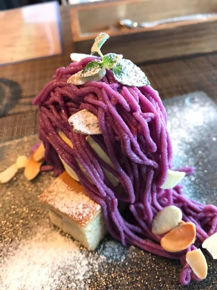 ダイニング フタリヤ（Dining FUTARIYA）&nbsp;ケーキ・タルト&nbsp;紫芋のモンブラン