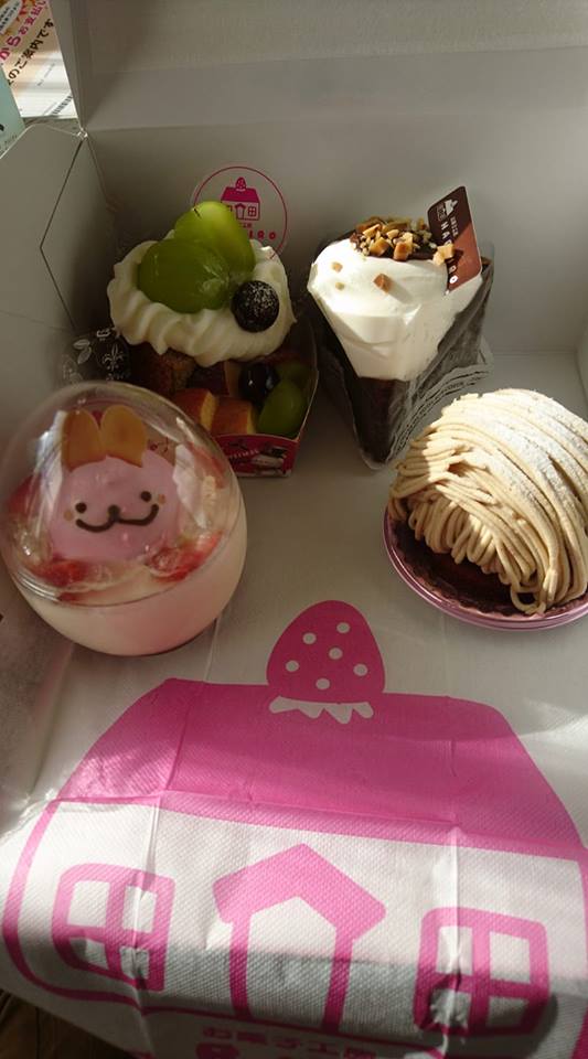 お菓子工房 HARUIRO（ハルイロ）&nbsp;ケーキ・タルト&nbsp;フルーツシフォン、ガトーショコラ、うさたま、モンブラン