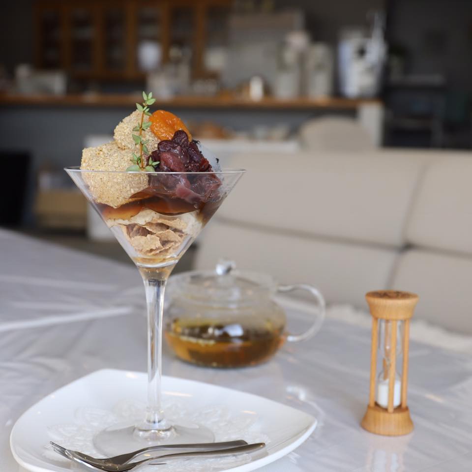 カフェぴろきち パフェ・サンデー ごまごまぱふぇ