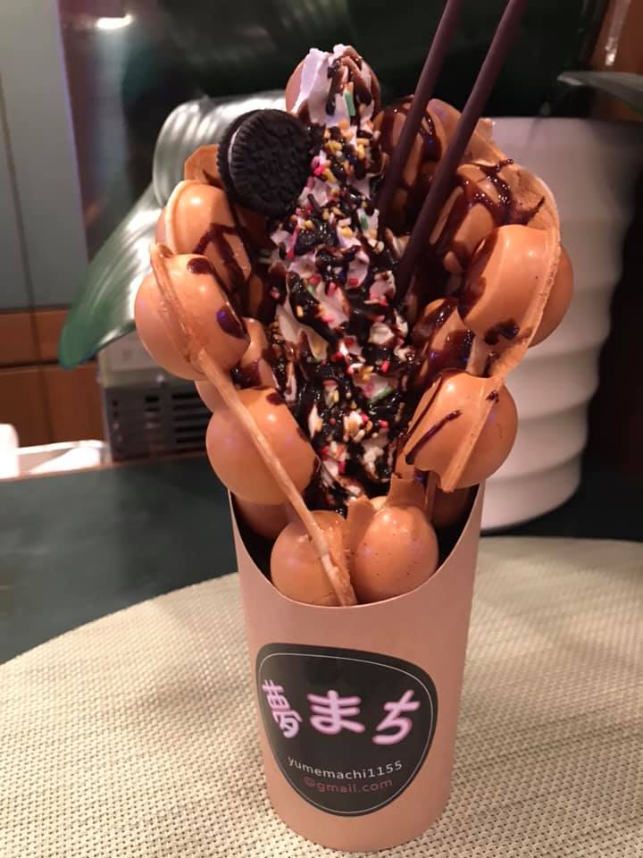 夢まち ワッフル,パフェ・サンデー ワッフルパフェ