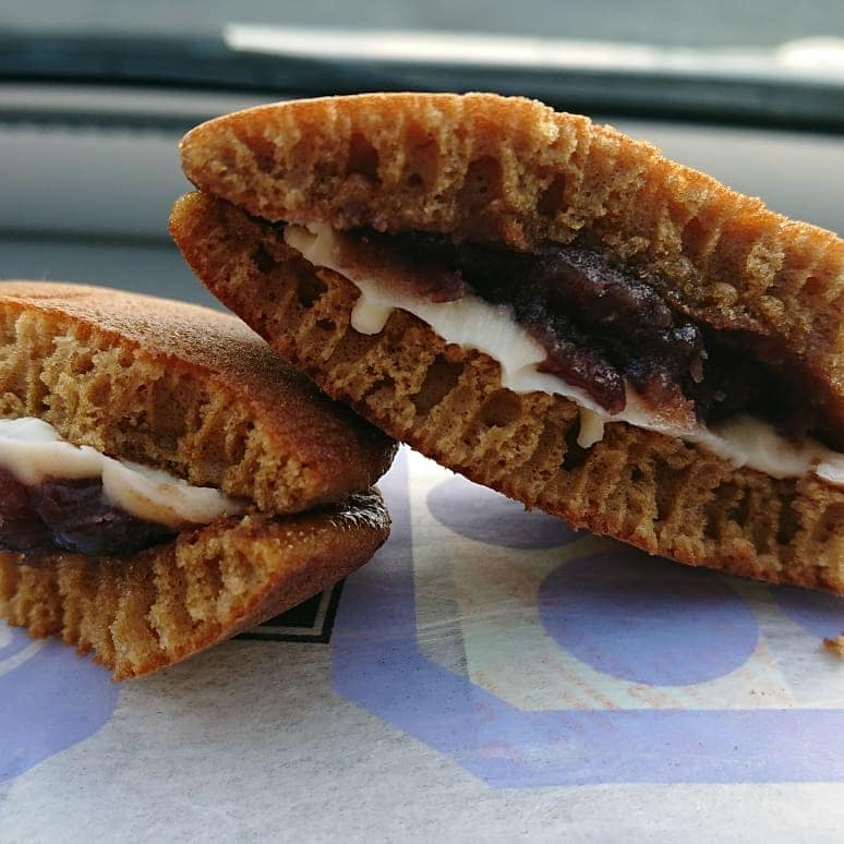 峯村清月堂(ミネムラセイゲツドウ) どら焼き コーヒー入りあんバターどら焼き