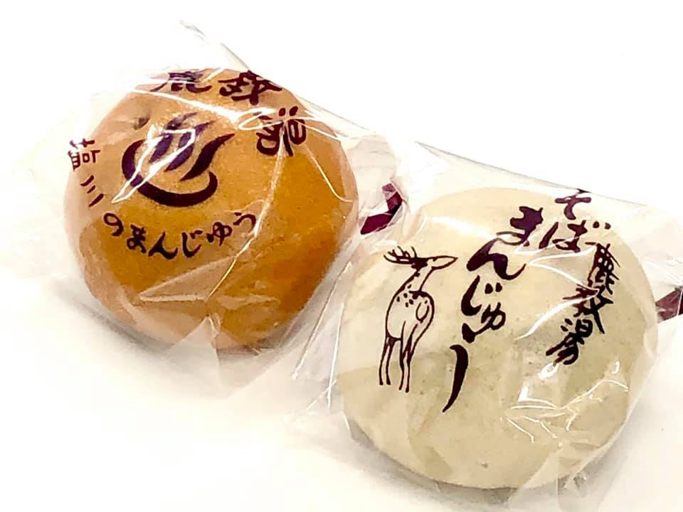 セブンイレブン おまんじゅう 鹿教湯 塩川のまんじゅう、鹿教湯 そばまんじゅう