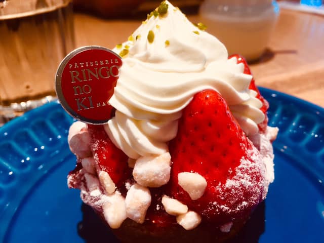 りんくりあん ケーキ・タルト 苺のタルト、苺のチーズケーキのタルト