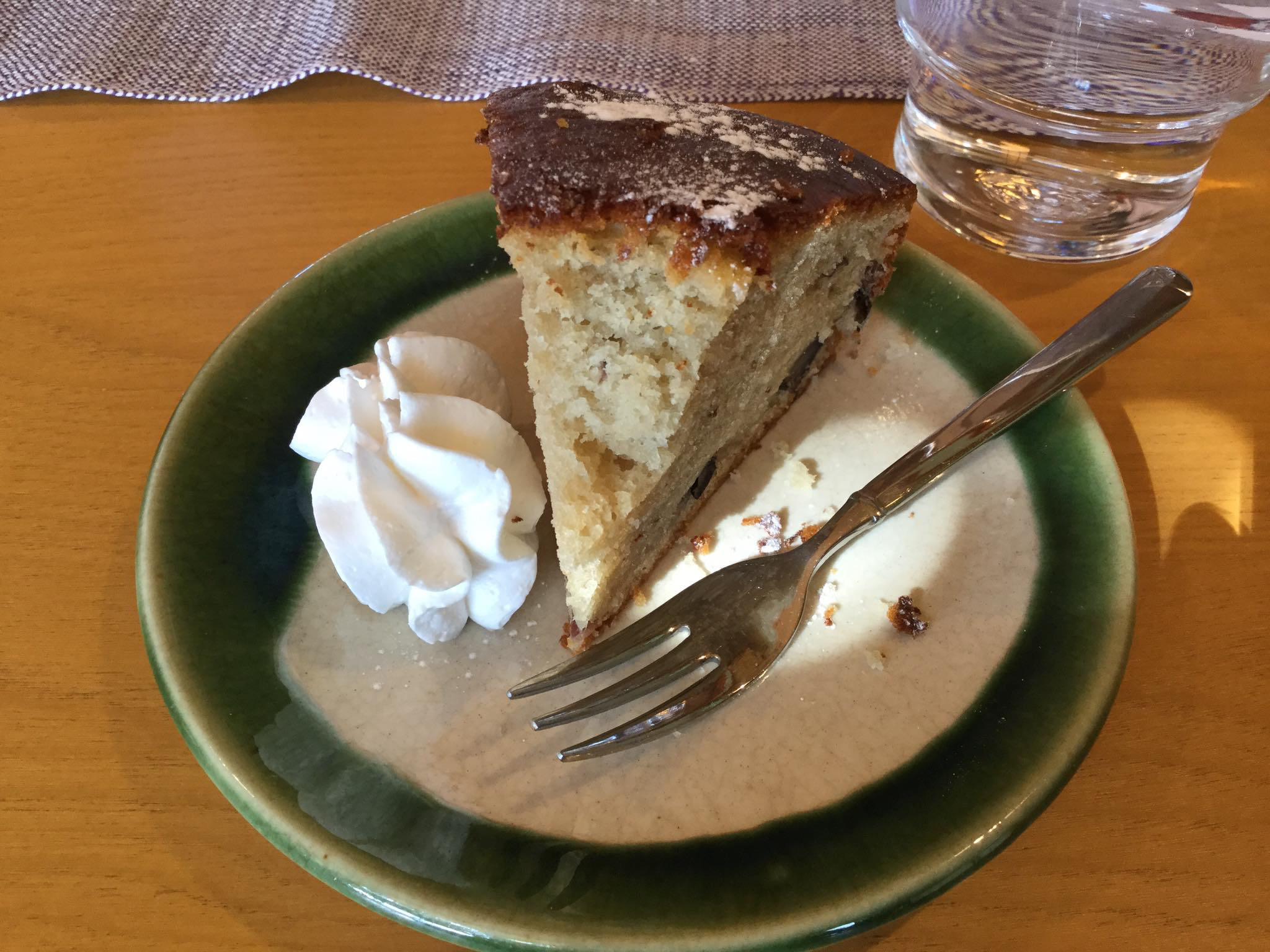 居場所カフェ みらいさん&nbsp;ケーキ・タルト&nbsp;黒豆のケーキ