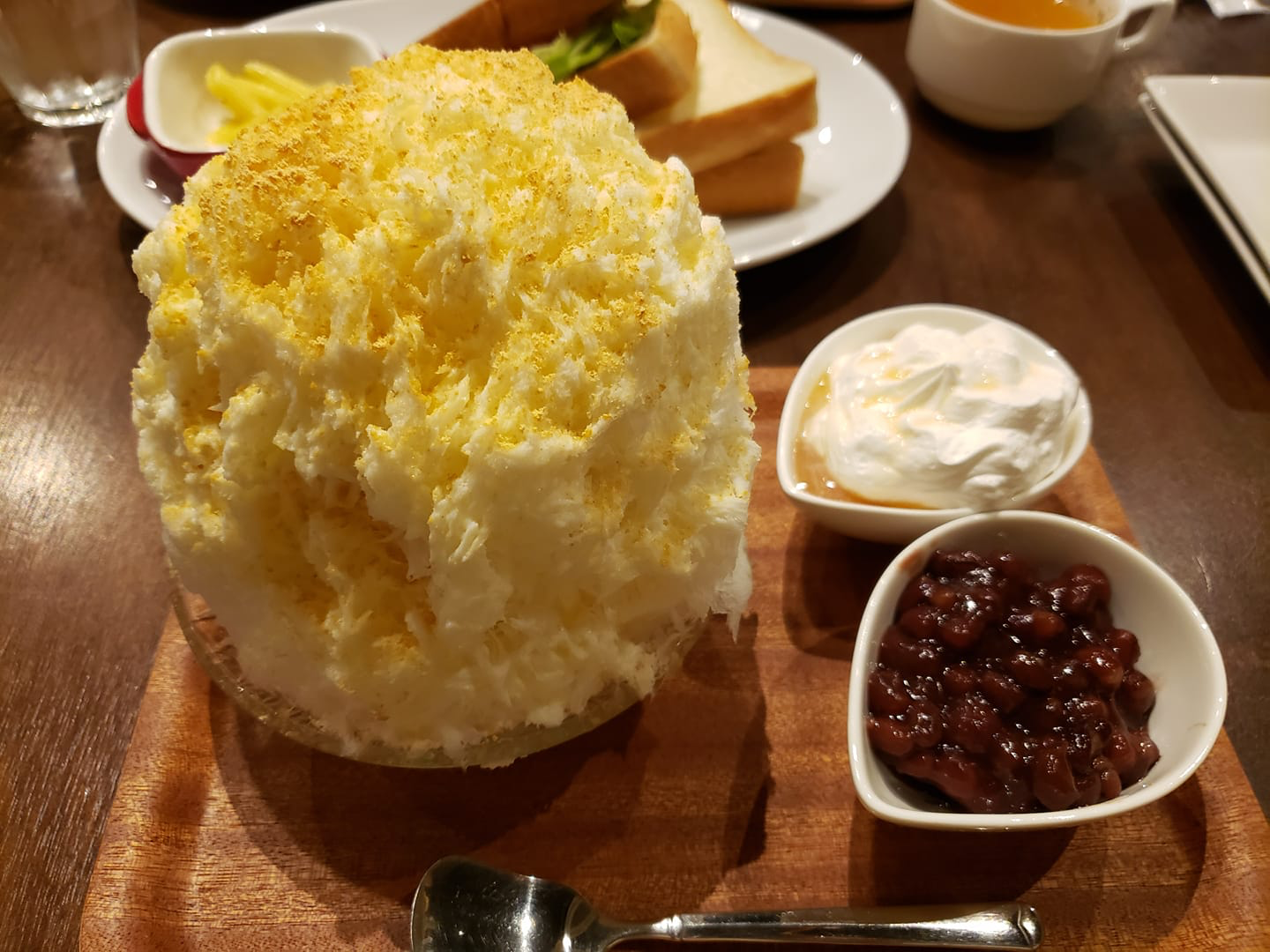 Cafe Elephant Mountain(エレファント マウンテン) かき氷・フラッペ みたらしきなこみるく金時