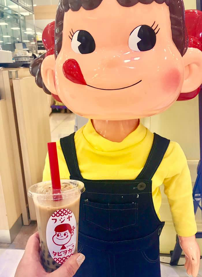不二家(フジヤ) タピオカ,ドリンク タピヲカ?ロイヤルミルクティー