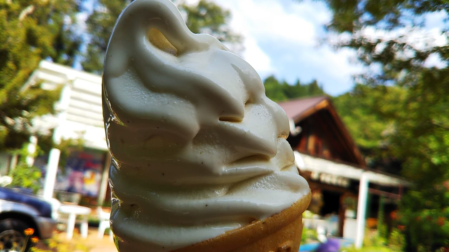 夢農場 アイス・ジェラート ラベンダーソフトクリーム