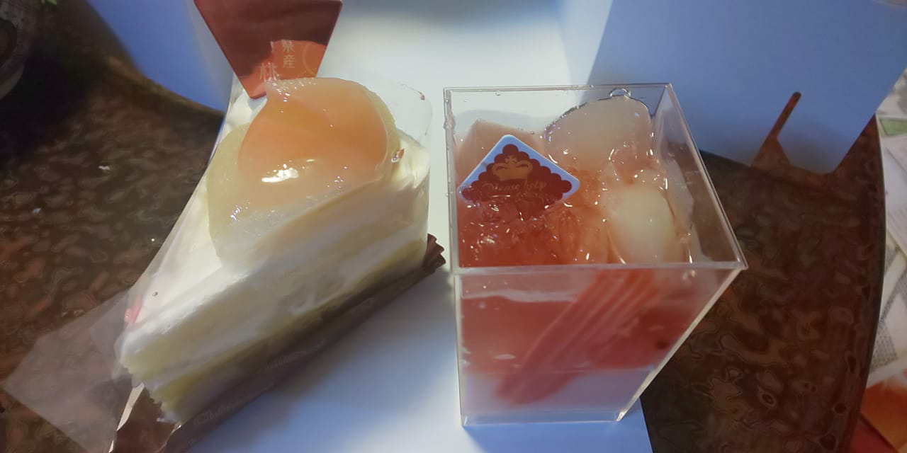 シャトレーゼ ケーキ・タルト,ゼリー・蒟蒻・寒天 【フェア限定】白桃のプレミアムショ-トケ-キ、ピーチメルパ