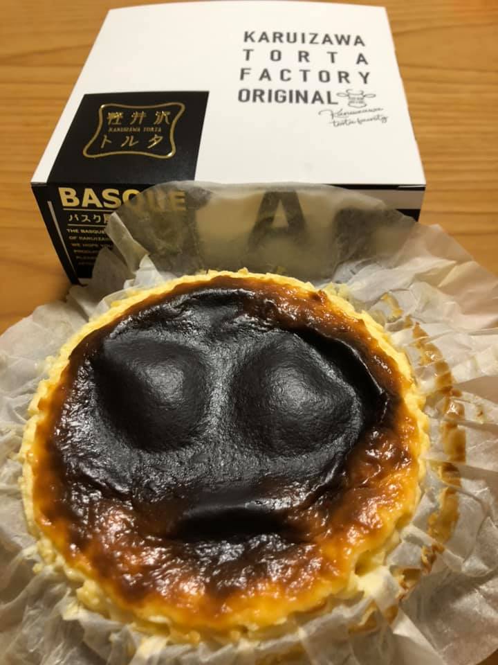 軽井沢トルタ チーズ・フロマージュ バスク風チーズケーキ