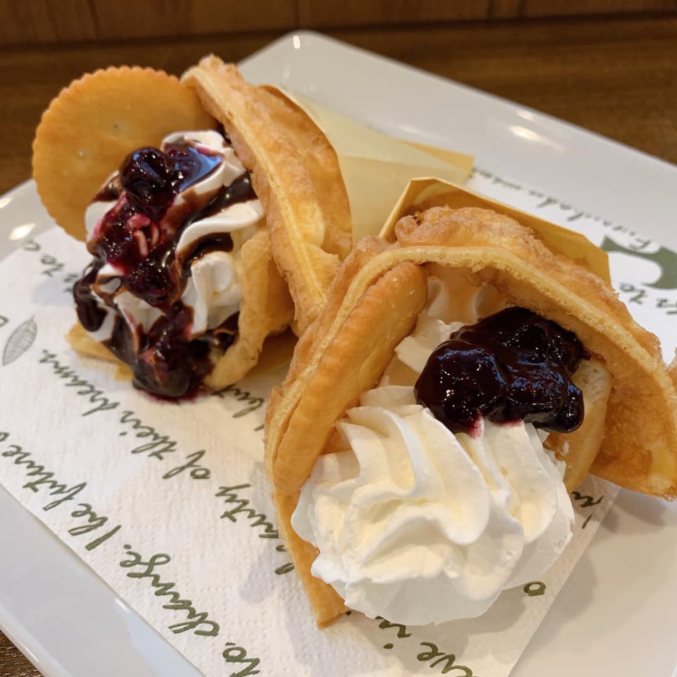 cafe ELK(カフェエルク) ワッフル,ソフトクリーム ワッフル