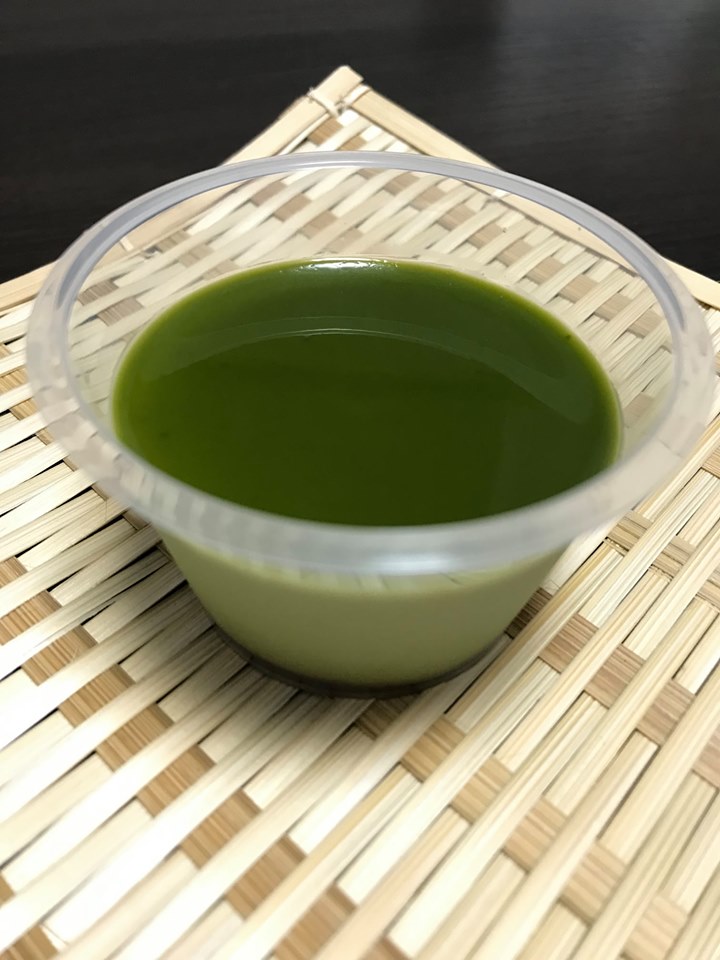 玉林餅菓子(タマバヤシモチガシテン) プリン 抹茶プリン
