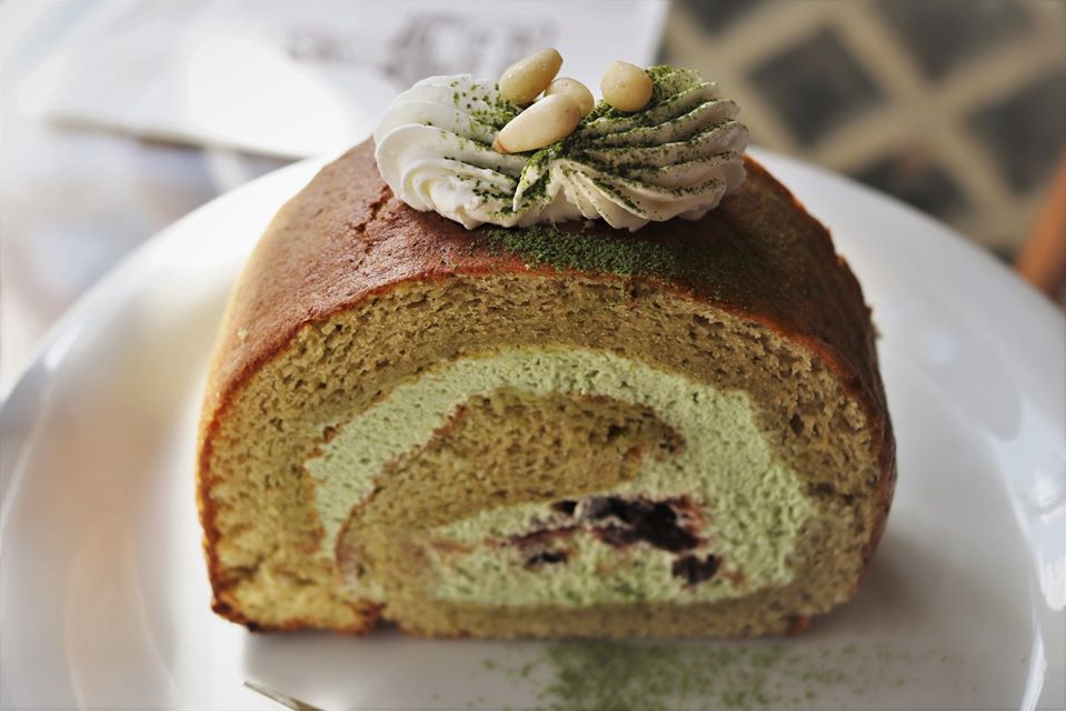 喫茶 明正堂(メイショウドウ) ロールケーキ 抹茶ロール