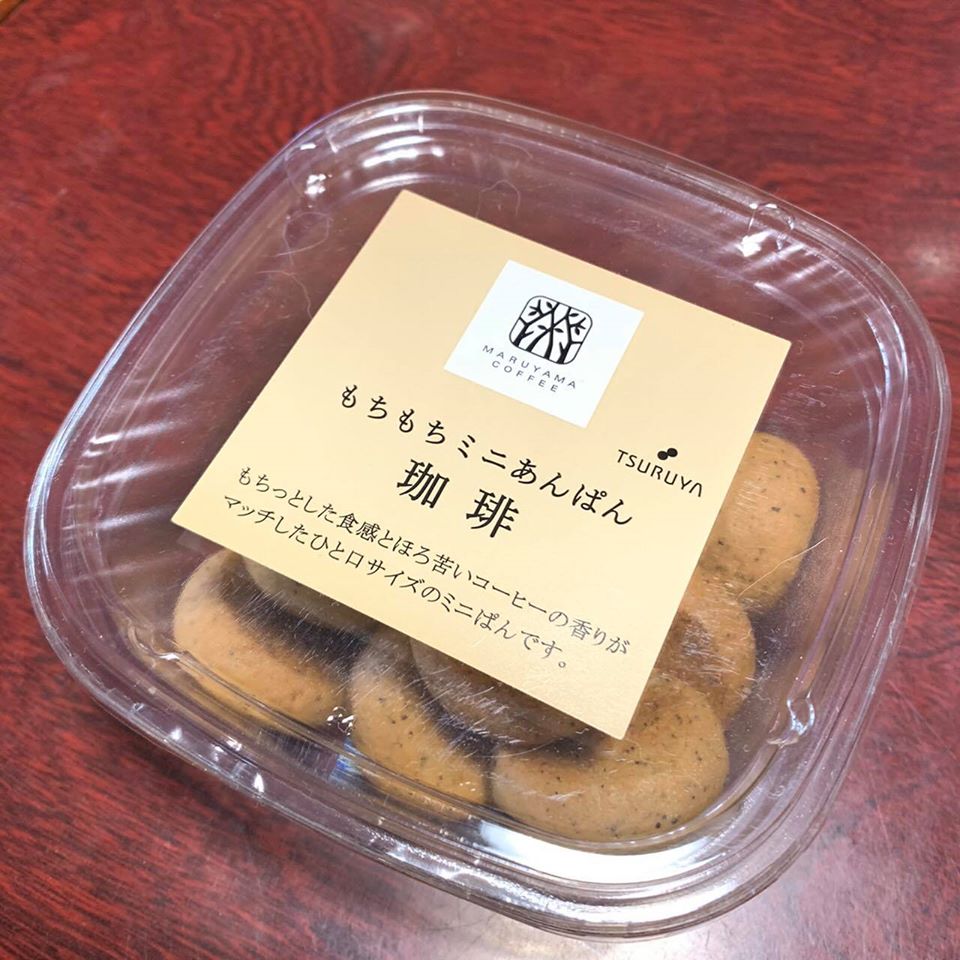 ツルヤ(スーパーマーケット TSURUYA) パン もちもちミニあんぱん珈琲