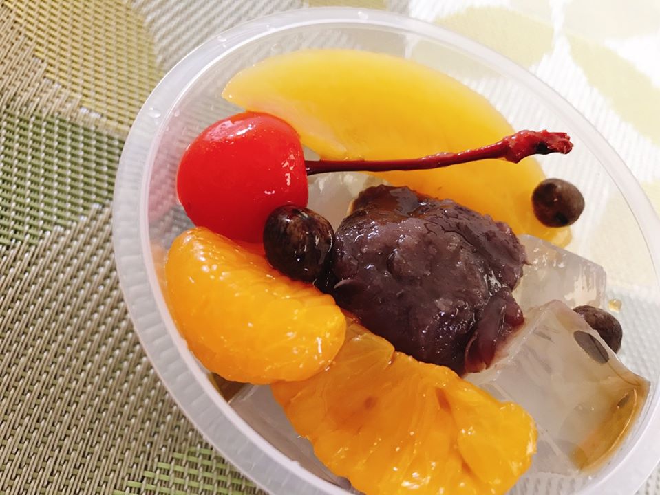 玉林餅菓子(タマバヤシモチガシテン) あんみつ あんみつ