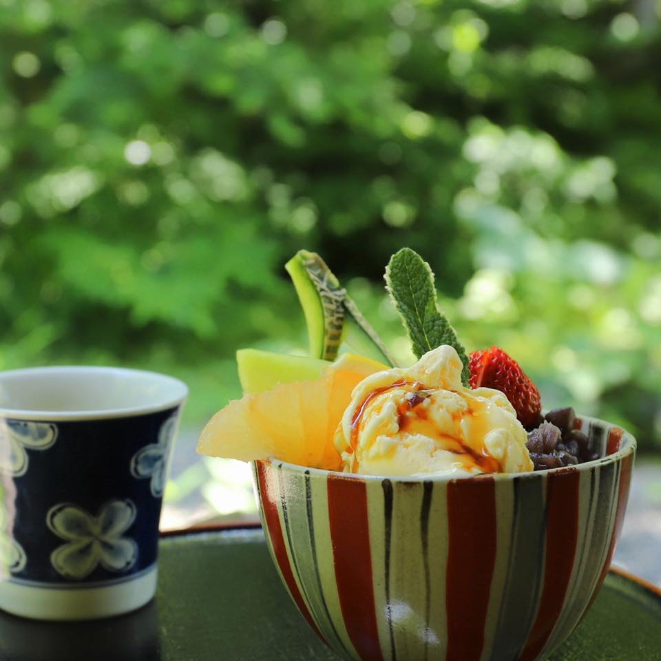 茶処 浅葉野庵(アサバノアン) あんみつ クリームあんみつ