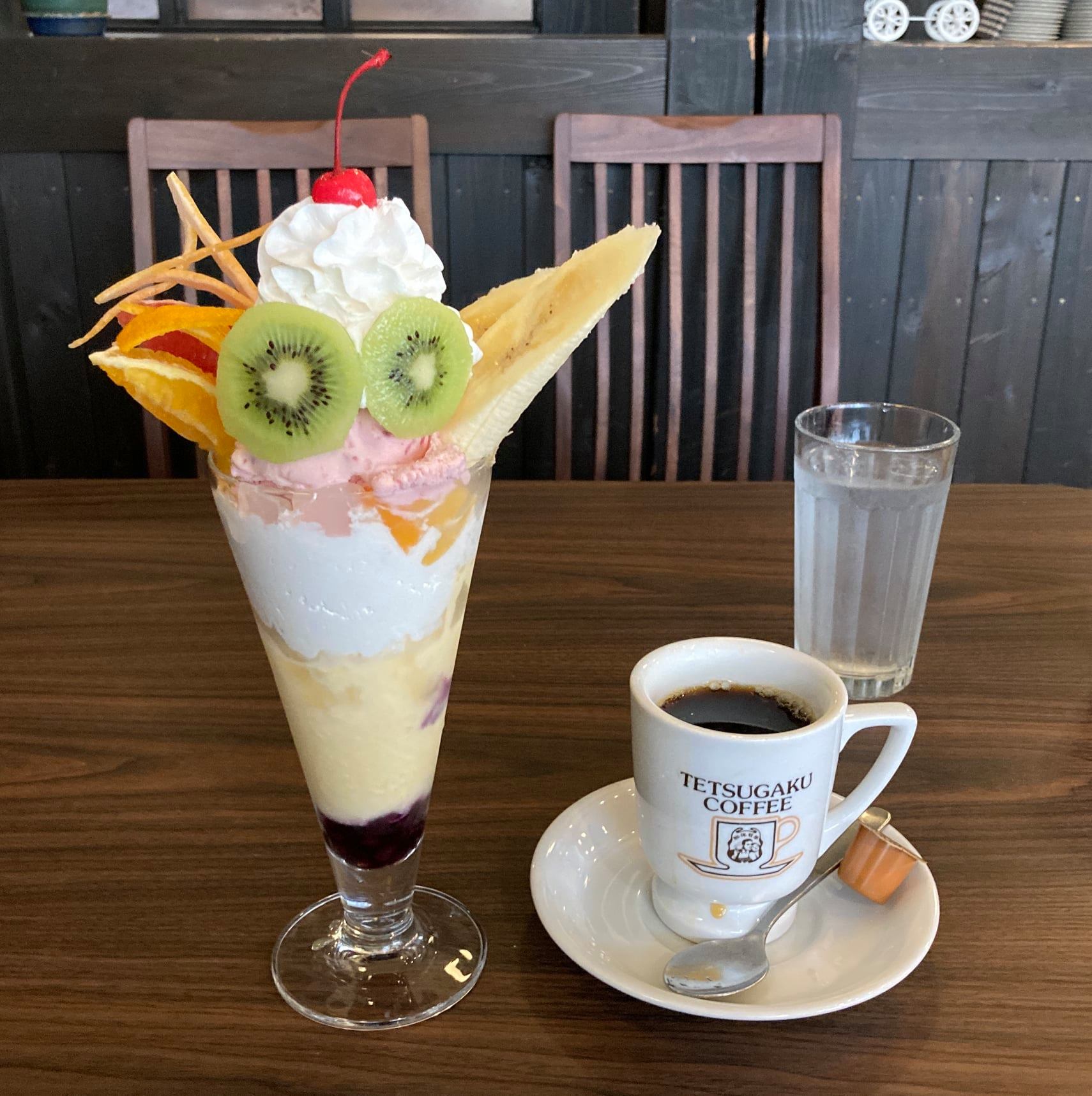 珈琲哲學（コーヒーテツガク）&nbsp;パフェ・サンデー&nbsp;フルーツパフェ