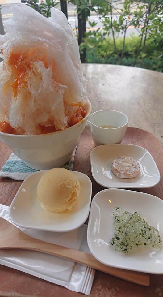 りんごの木(リンゴノキ) かき氷・フラッペ いちご、杏、抹茶かき氷