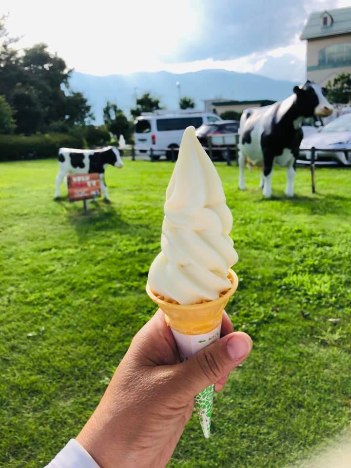 ほっとミルク ソフトクリーム 和梨ソフトクリーム