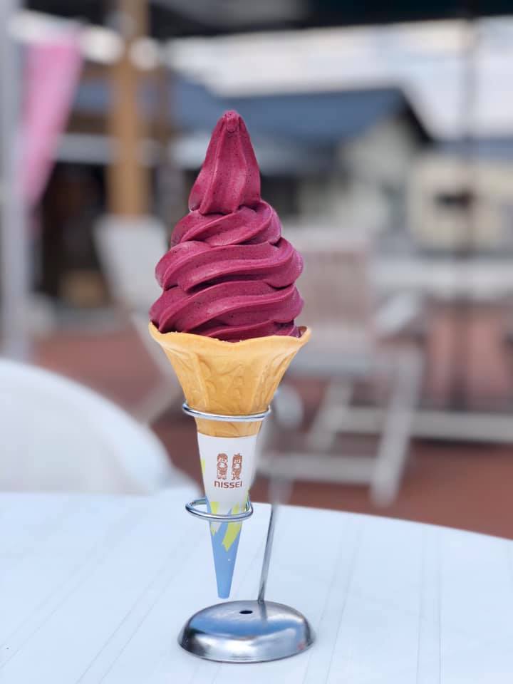 道の駅 あおき&nbsp;ソフトクリーム&nbsp;コンパラのソフトクリーム