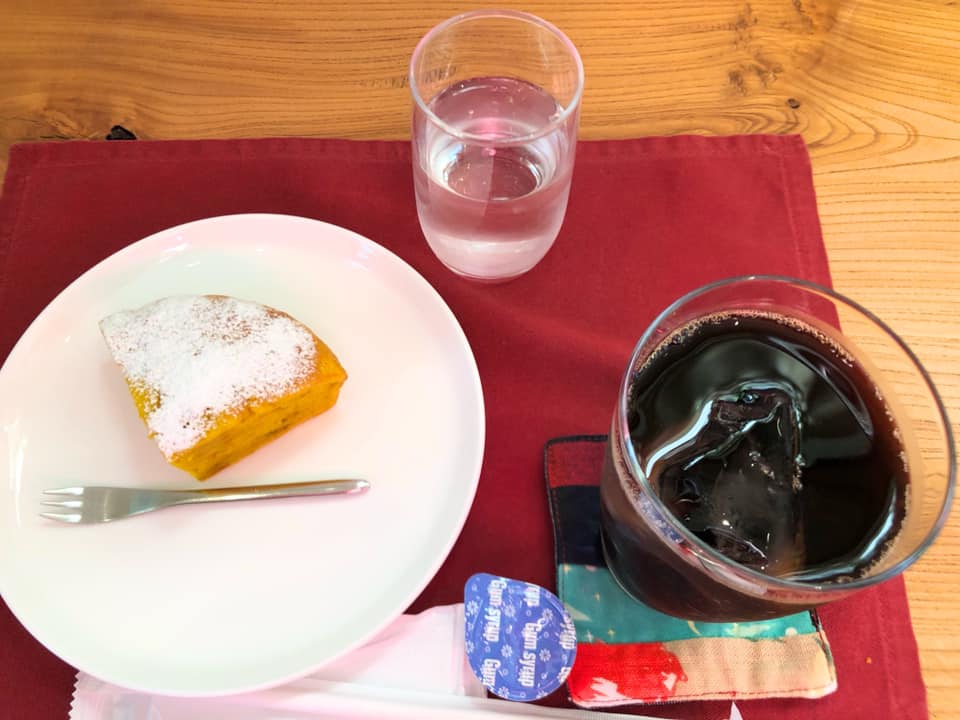 喫茶ギャラリー象庵(ゾウアン) ケーキ・タルト かぼちゃのケーキ