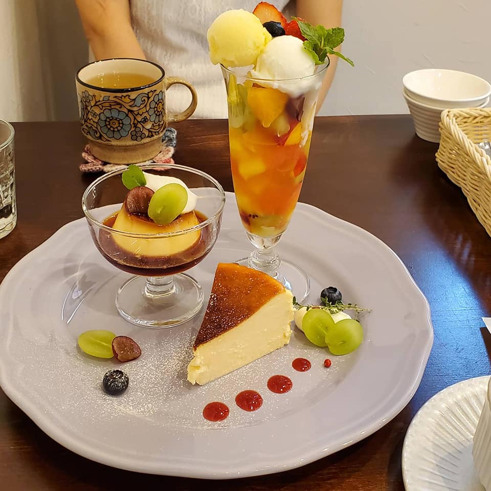 CAFE de HARUKA(カフェ ド ハルカ) デザートプレート デザートの三種盛り